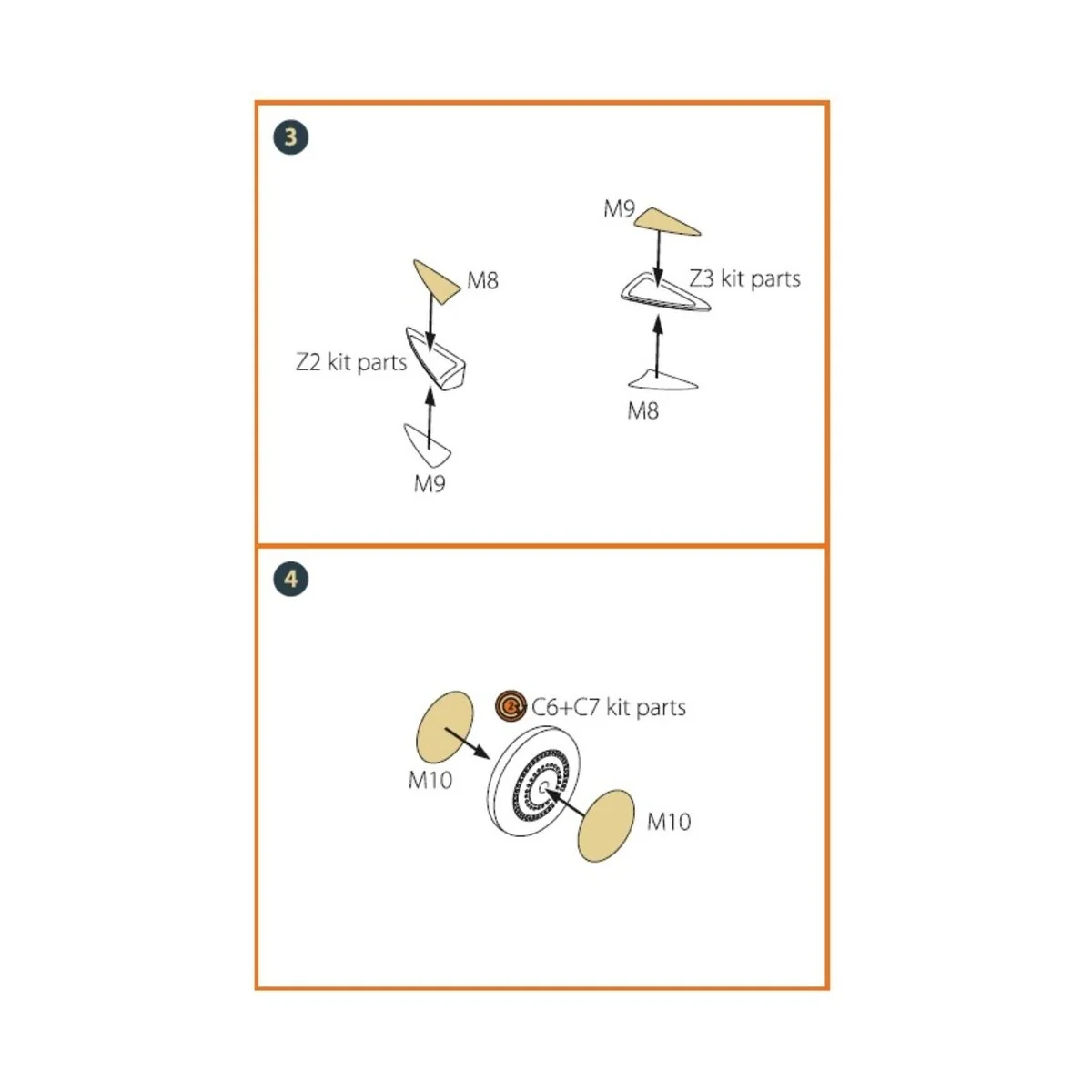 A5M2b Claude (late version) painting mask for CP kit CP72009, 1/72 ...