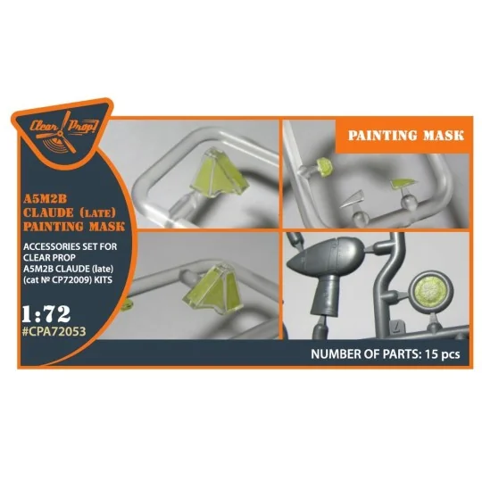 A5M2b Claude (late version) painting mask for CP kit CP72009, 1/72 ...