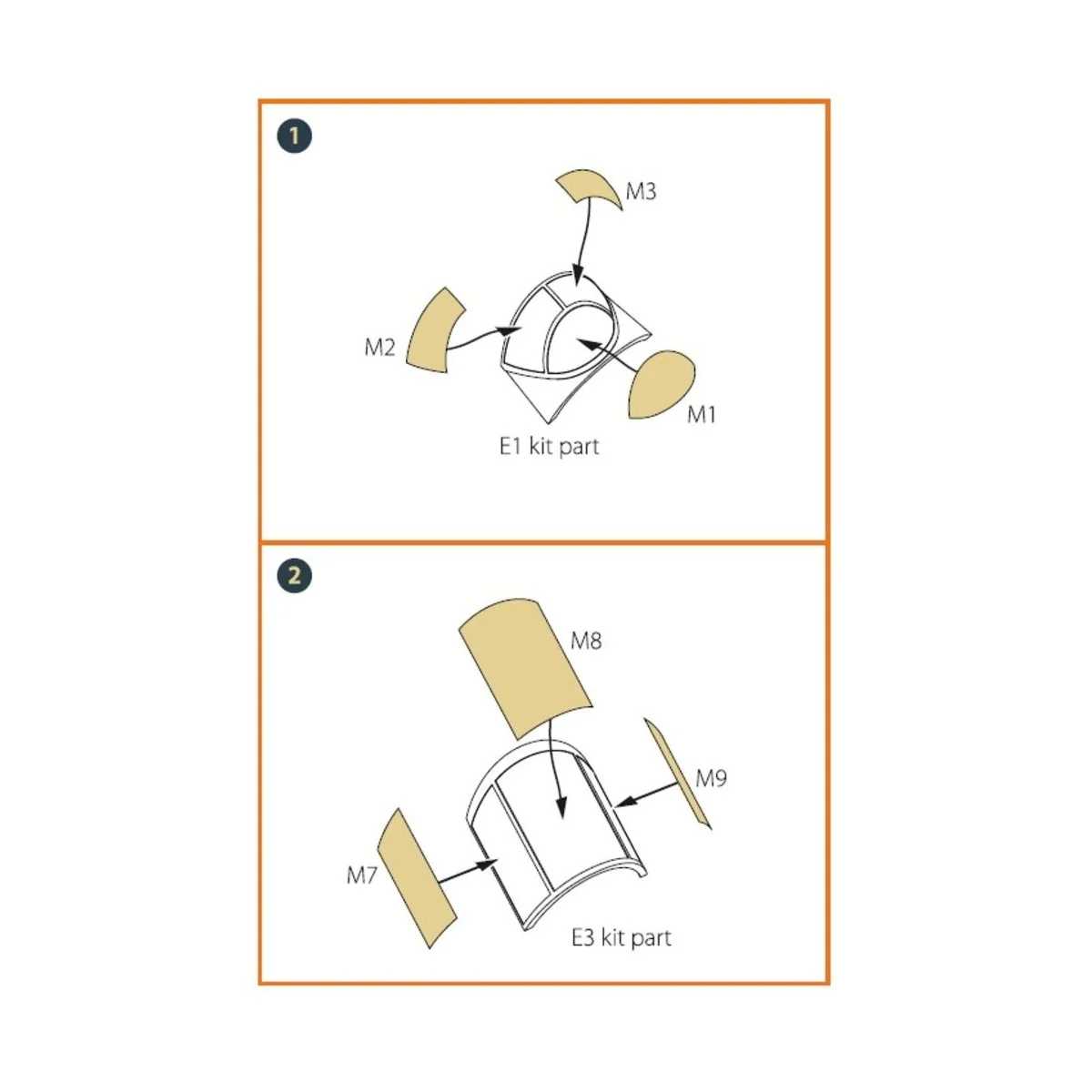 La-5 (early version) painting mask for CP kit CP72014, 1/72 - Clear... La-5 (early version) painting mask for CP kit CP72014, 1/72 - Clear...