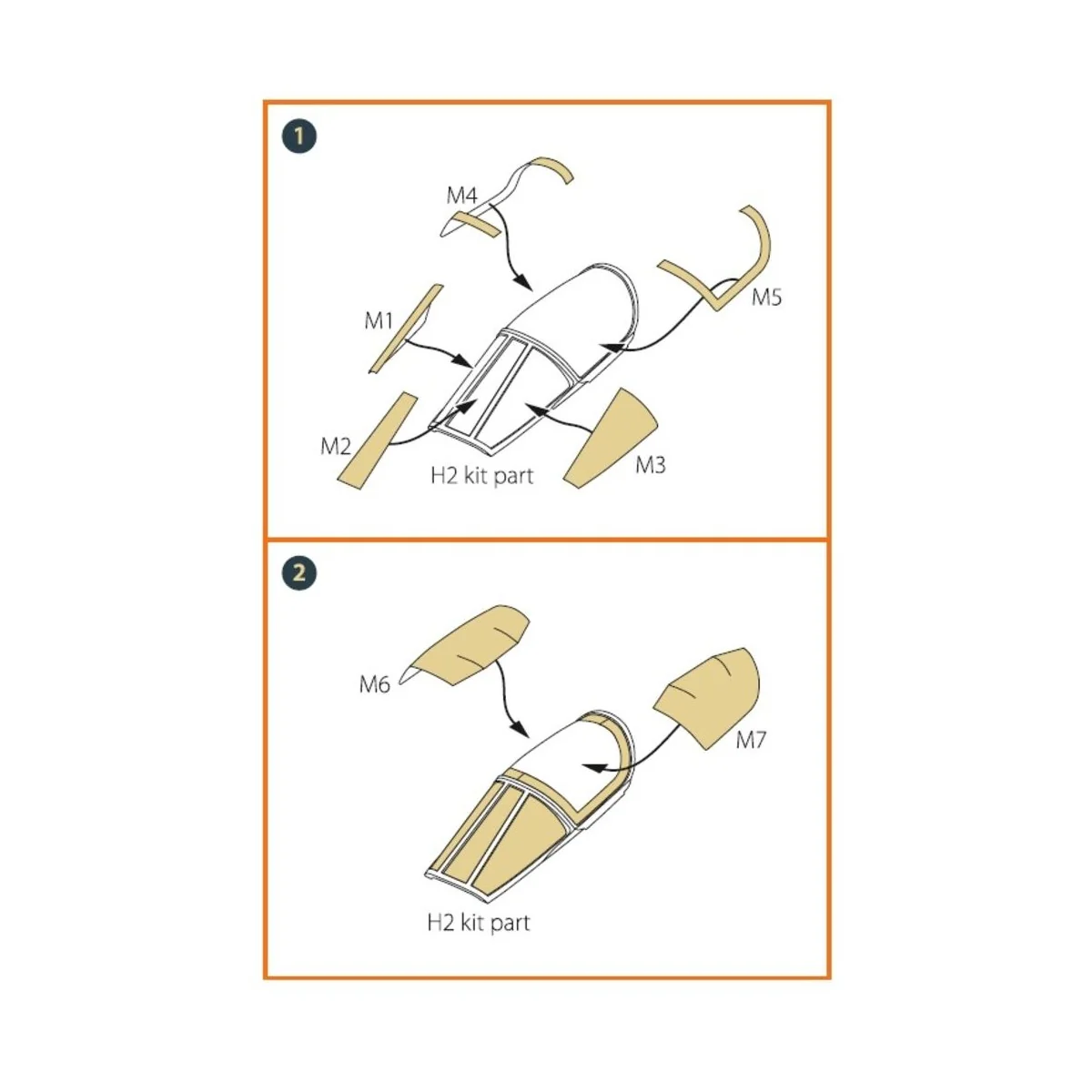 Jaguar A painting mask for Hobby Boss kit, 1/72 - Clear Prop Access... Jaguar A painting mask for Hobby Boss kit, 1/72 - Clear Prop Access...