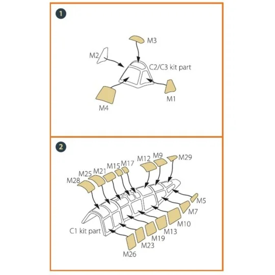 M6A1-K Nanzan painting mask for Tamiya kit 60738, 1/72 - Clear Prop... M6A1-K Nanzan painting mask for Tamiya kit 60738, 1/72 - Clear Prop...