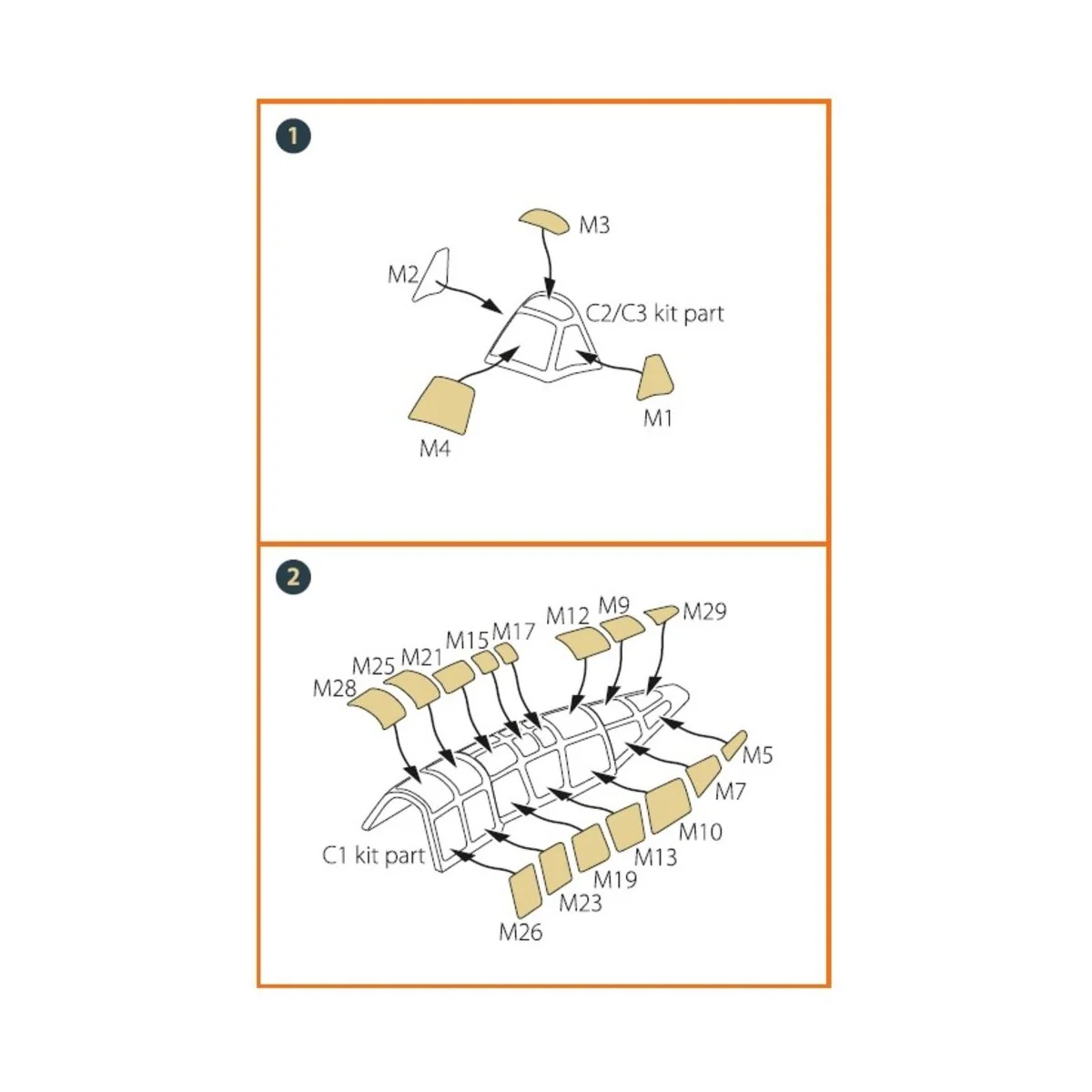M6A1-K Nanzan painting mask for Tamiya kit 60738, 1/72 - Clear Prop... M6A1-K Nanzan painting mask for Tamiya kit 60738, 1/72 - Clear Prop...