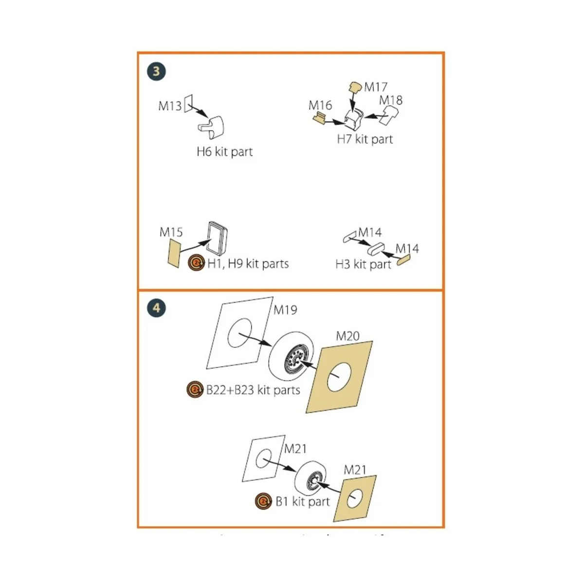 Mirage 2000C painting mask for Modelsvit kit 72073, 1/72 - Clear Pr...