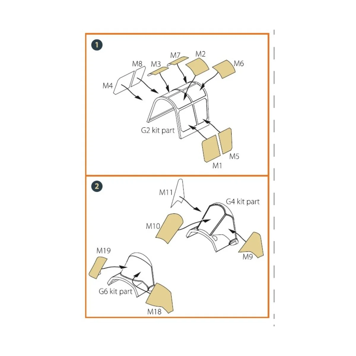 Hawk H-75 M/N/O painting mask for CP kits CP72021/CP72022/CP72029, ... Hawk H-75 M/N/O painting mask for CP kits CP72021/CP72022/CP72029, ...
