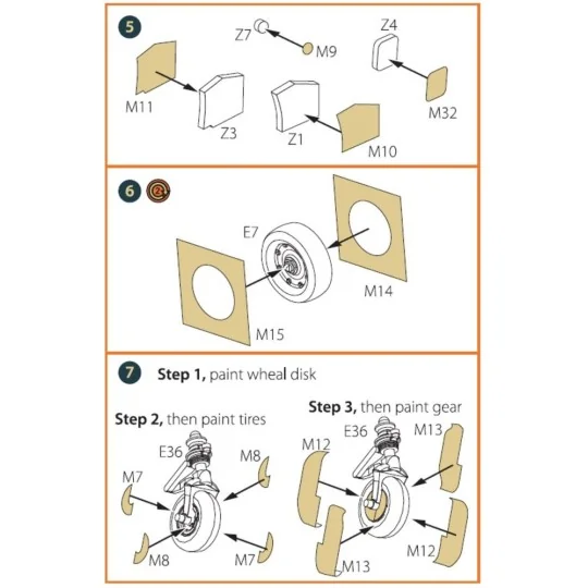 UH-2C SEASPRITE for CP kit painting mask, 1/72 - Clear Prop Accesso...