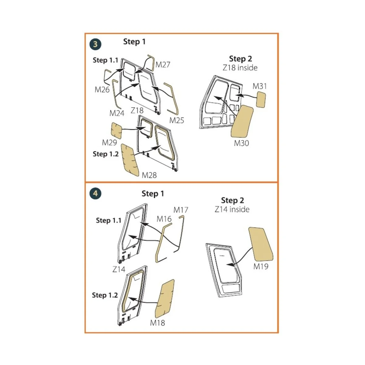 HH-2D SEASPRITE for CP kit painting mask, 1/72 - Clear Prop Accesso...