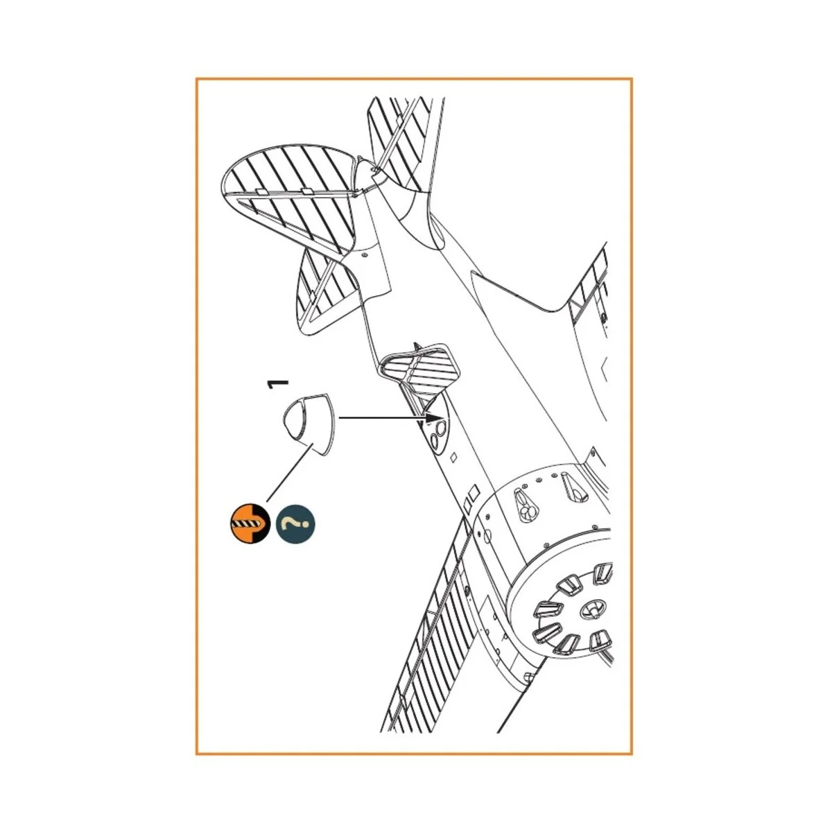 I-16 vacuum formed canopy (late version) for CP kit, 1/72 - Clear P... I-16 vacuum formed canopy (late version) for CP kit, 1/72 - Clear P...