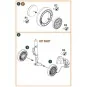 MiG-23ML, MLD, P, MLAE wheel set, 1/72 - Clear Prop Accessories CPA...