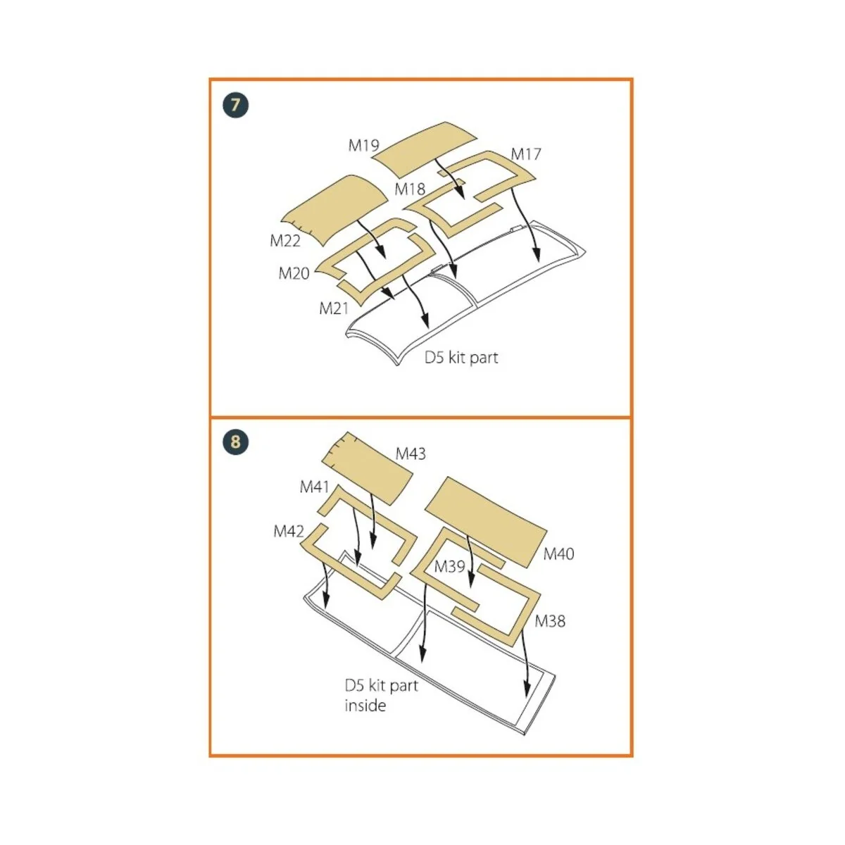 OV-10 A/D Bronko double-sided painting mask for ICM kits, 1/72 - Cl...
