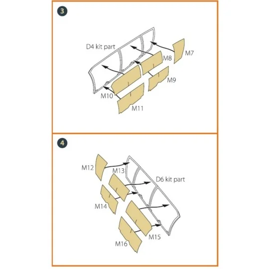 OV-10 A/D Bronko double-sided painting mask for ICM kits, 1/72 - Cl...