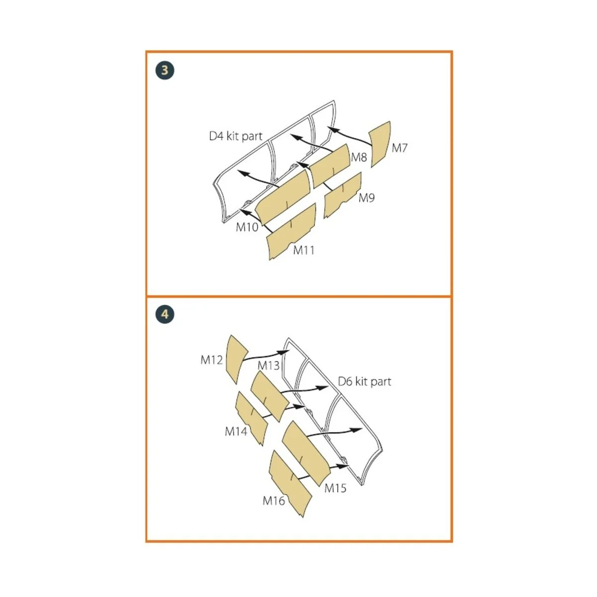 OV-10 A/D Bronko double-sided painting mask for ICM kits, 1/72 - Cl...