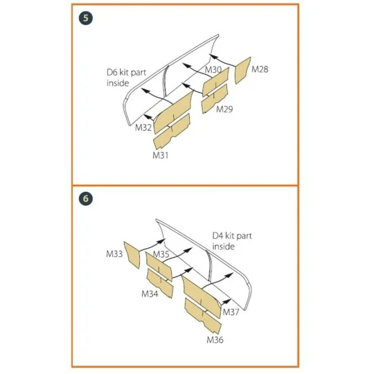 OV-10 A/D Bronko double-sided painting mask for ICM kits, 1/72 - Cl...