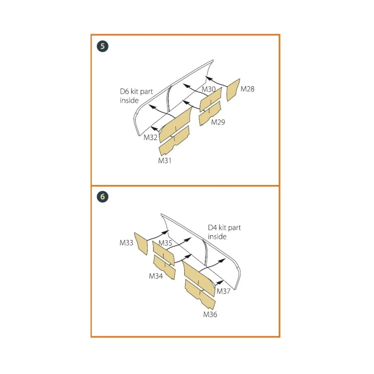 OV-10 A/D Bronko double-sided painting mask for ICM kits, 1/72 - Cl...