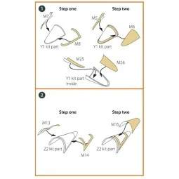 F-2A Fighter double-sided painting mask for Finemolds kits, 1/72 - ...