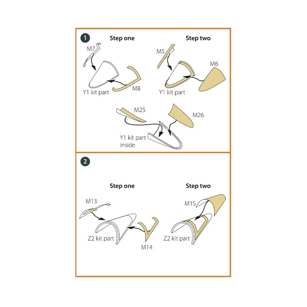 F-2A Fighter double-sided painting mask for Finemolds kits, 1/72 - ...