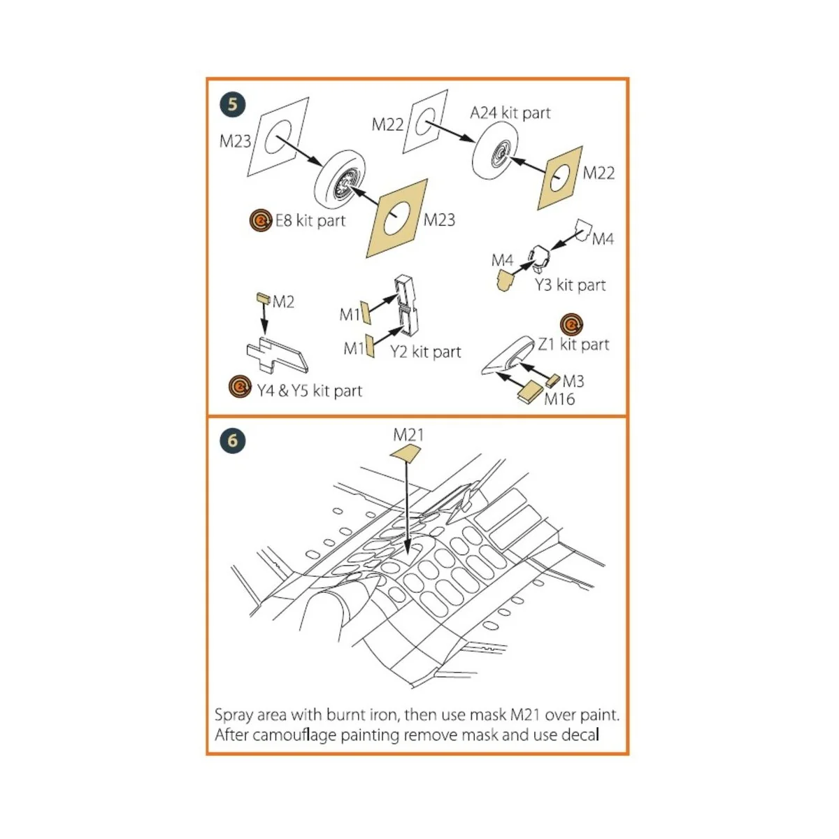 F-2A Fighter double-sided painting mask for Finemolds kits, 1/72 - ...