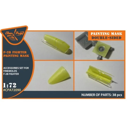 F-2B Fighter double-sided painting mask for Finemolds kits, 1/72 - ... F-2B Fighter double-sided painting mask for Finemolds kits, 1/72 - ...