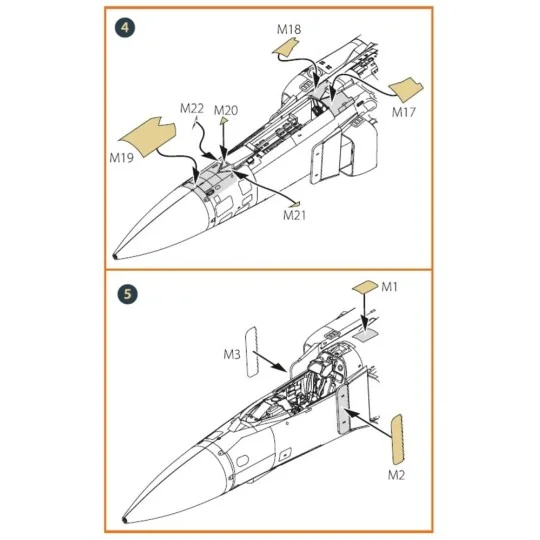 MiG-23ML, MLD, P, MLAE Exterior painting mask for CP kits, 1/72 - C... MiG-23ML, MLD, P, MLAE Exterior painting mask for CP kits, 1/72 - C...