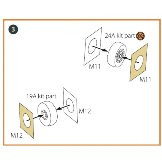 F-5F Tiger II painting mask for Italeri kits, 1/72 - Clear Prop Acc... F-5F Tiger II painting mask for Italeri kits, 1/72 - Clear Prop Acc...