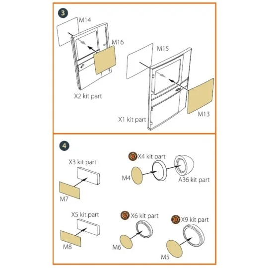 ZiS-5/5V/6/BZ35/39 painting mask for CP kits, 1/72 - Clear Prop Acc... ZiS-5/5V/6/BZ35/39 painting mask for CP kits, 1/72 - Clear Prop Acc...
