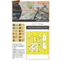 G.91R painting mask for MENG kits, 1/72 - Clear Prop Accessories CP...