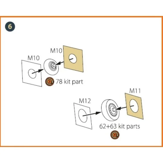 EMB-145 painting mask for A-model kits, 1/72 - Clear Prop Accessori...