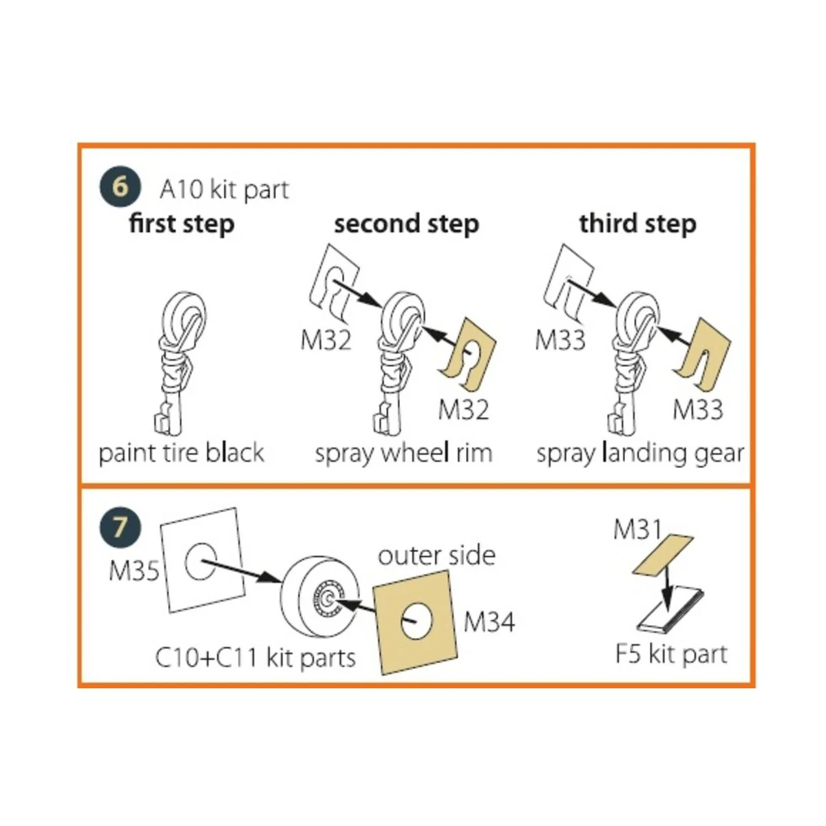 Me-410 B-1/U2/U4/R4 painting mask for Finemolds kits, 1/72 - Clear ...