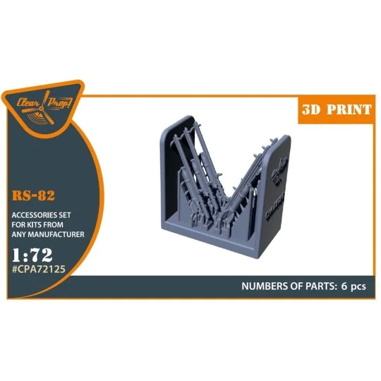 RS-82 used on the following airplanes: I-15bis, I-16, I-153, Yak-1,...