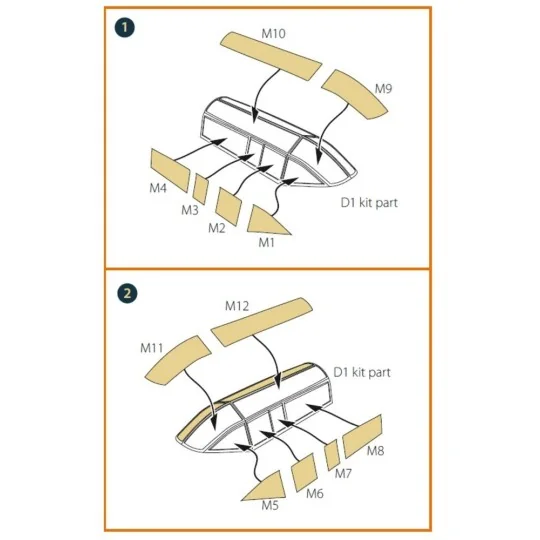 DH.88 Comet painting mask for CP kits, 1/72 - Clear Prop Accessorie... DH.88 Comet painting mask for CP kits, 1/72 - Clear Prop Accessorie...