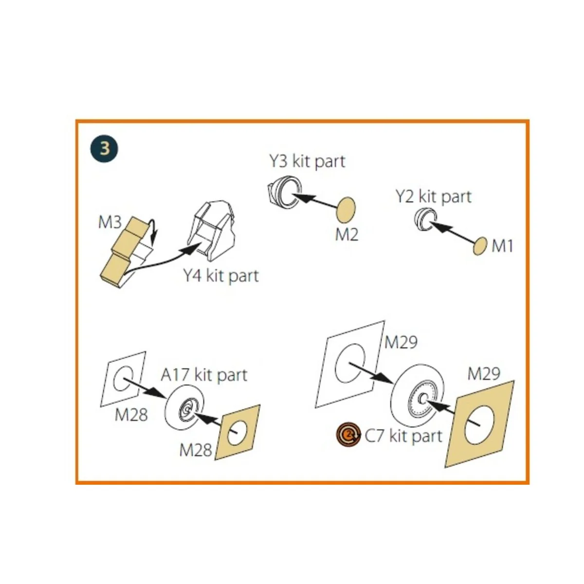 F-15C painting mask for Finemolds kits, 1/72 - Clear Prop Accessori...