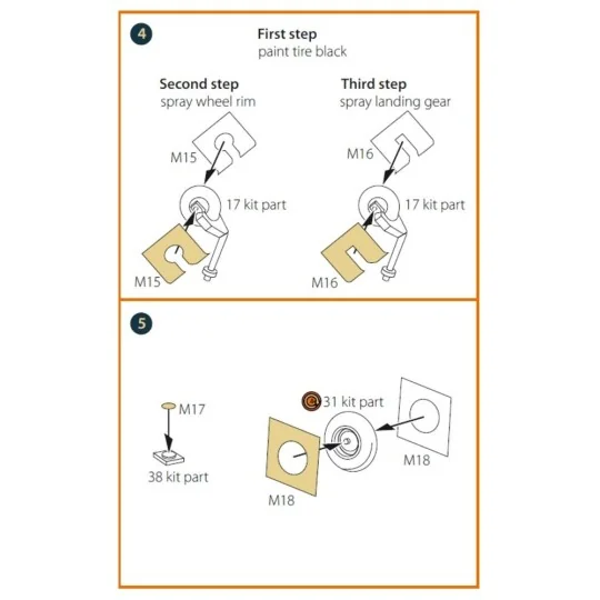 Arado Ar-240 painting mask for REVELL kit, 1/72 - Clear Prop Access...