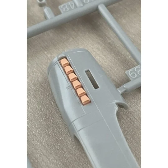 Arado Ar-240 exhausts for REVELL kit, 1/72 - Clear Prop Accessories... Arado Ar-240 exhausts for REVELL kit, 1/72 - Clear Prop Accessories...