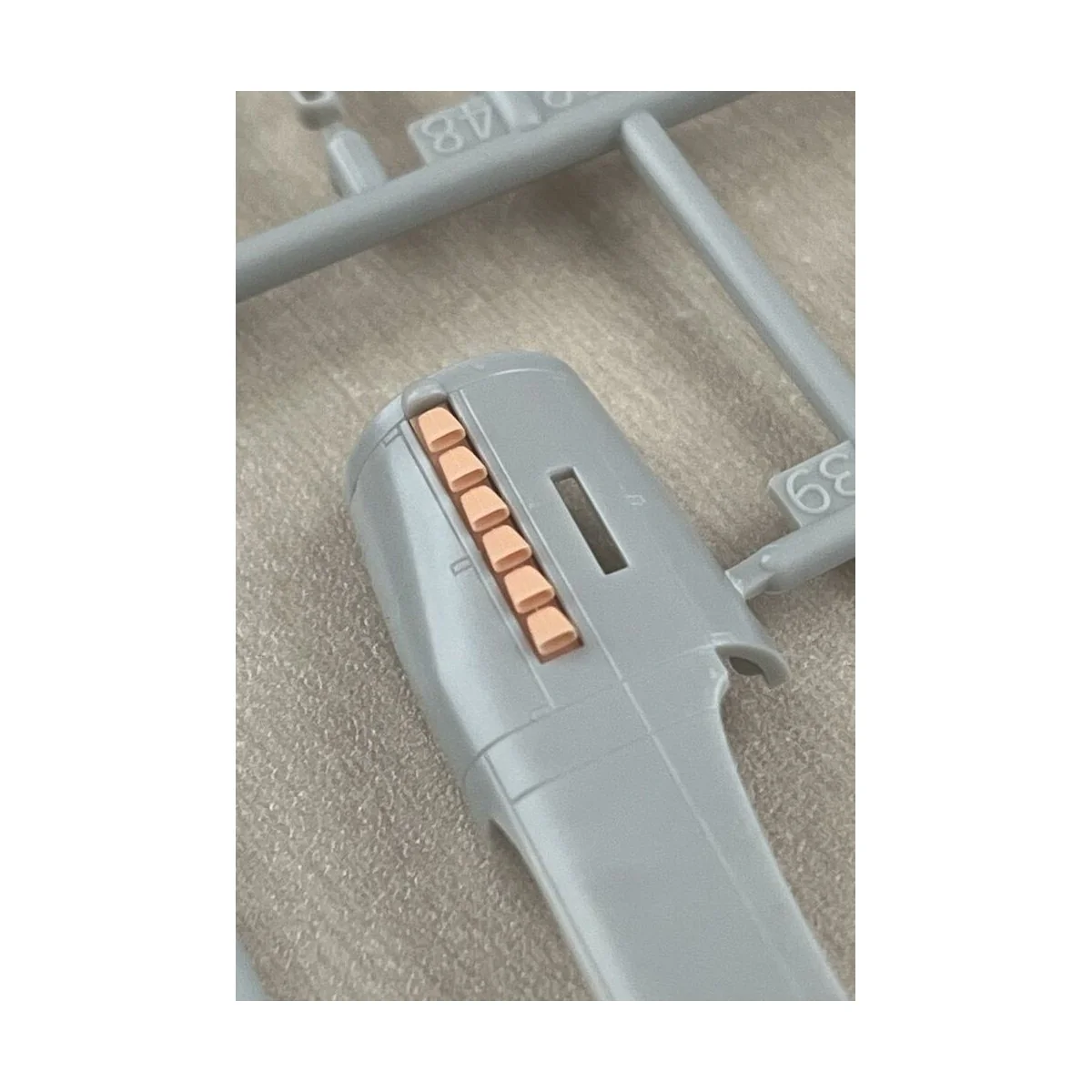 Arado Ar-240 exhausts for REVELL kit, 1/72 - Clear Prop Accessories... Arado Ar-240 exhausts for REVELL kit, 1/72 - Clear Prop Accessories...