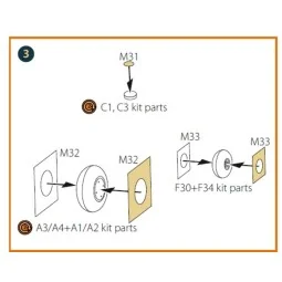 Vultee Vengeance Mk.I/IA painting mask for Dora Wings kit, 1/72 - C...