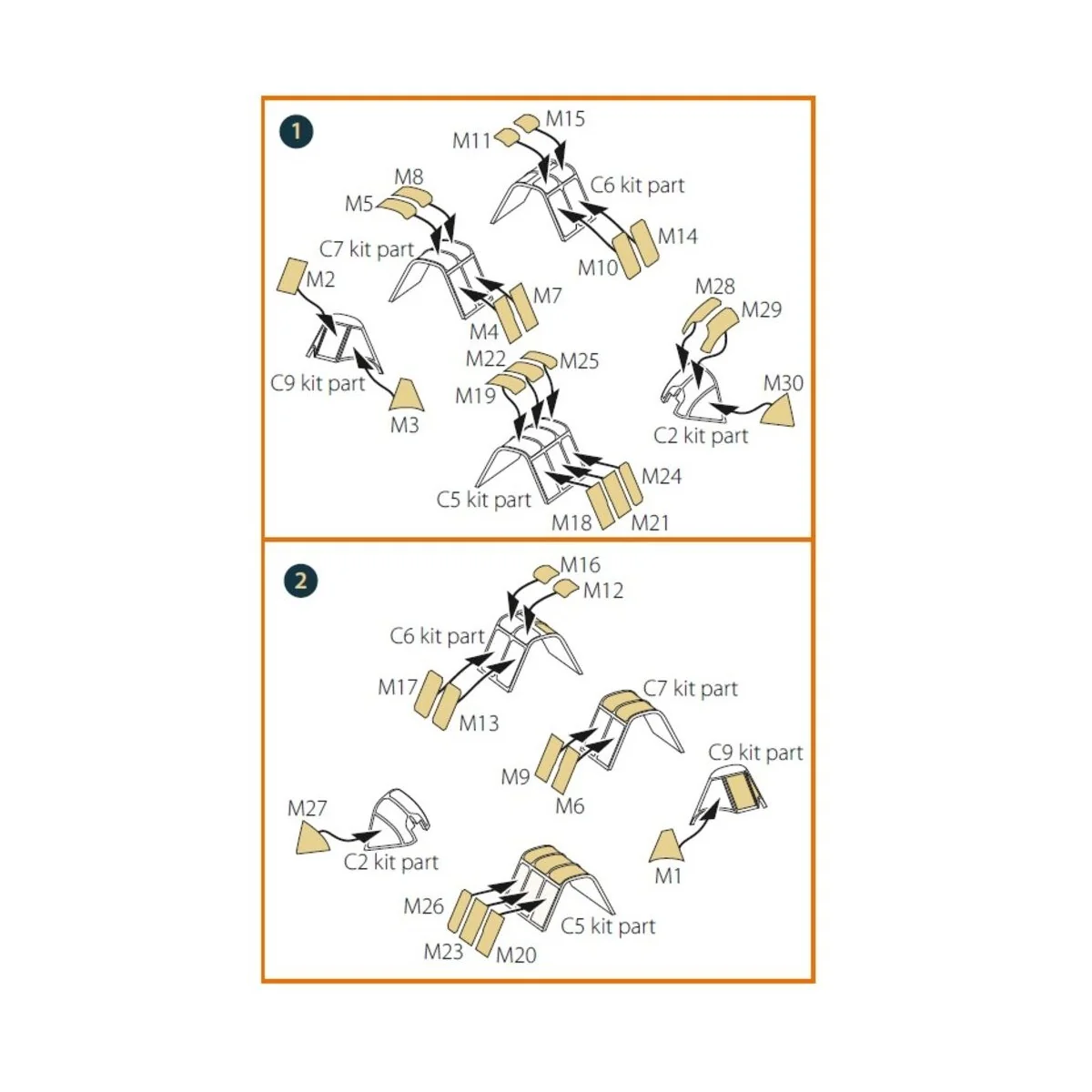 Vultee Vengeance Mk.I/IA painting mask for Dora Wings kit, 1/72 - C...