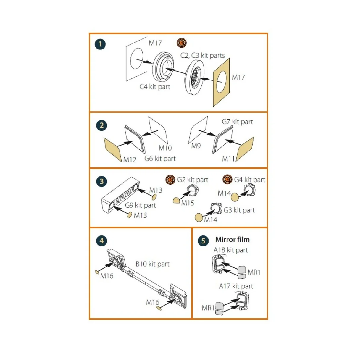 M1114 Up-armored HMMWV Frag 5 W/GPK Turren painting mask for T-Mode... M1114 Up-armored HMMWV Frag 5 W/GPK Turren painting mask for T-Mode...