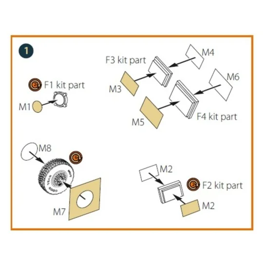 M142 Himars painting mask for Foreart kits, 1/72 - Clear Prop Acces... M142 Himars painting mask for Foreart kits, 1/72 - Clear Prop Acces...