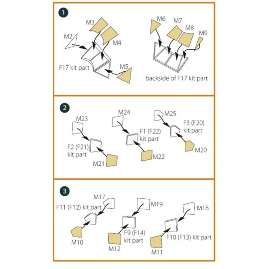 Noorduyn Norseman double-sided painting mask for Dora Wings kit, 1/... Noorduyn Norseman double-sided painting mask for Dora Wings kit, 1/...