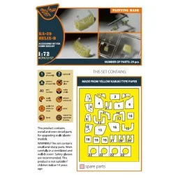 Ka-29 Helix-B painting mask for Hobby Boss kits, 1/72 - Clear Prop ...