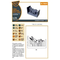 F-86A Ejection seat early for CP kits, 1/72 - Clear Prop Accessorie...