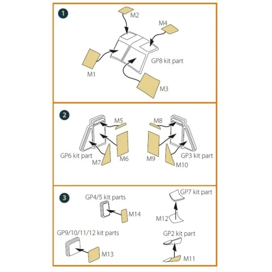 UH-1Y painting mask for Dream Model kits, 1/72 - Clear Prop Accesso... UH-1Y painting mask for Dream Model kits, 1/72 - Clear Prop Accesso...