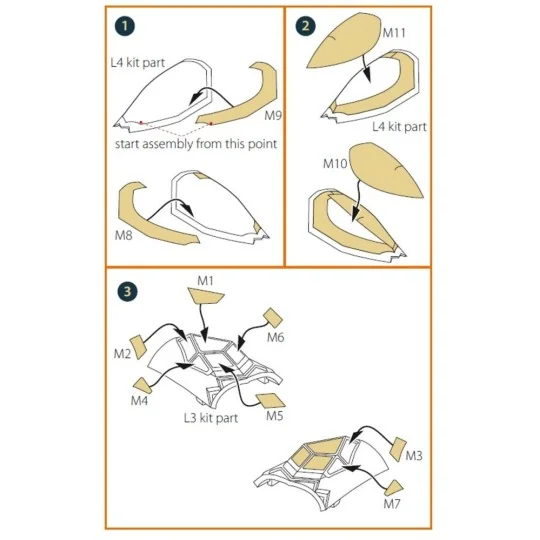 F-35B painting mask for Tamiya kit, 1/72 - Clear Prop Accessories C... F-35B painting mask for Tamiya kit, 1/72 - Clear Prop Accessories C...