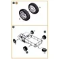 ZiS-5/5V wheel set, 1/72 - Clear Prop Accessories CPA72182