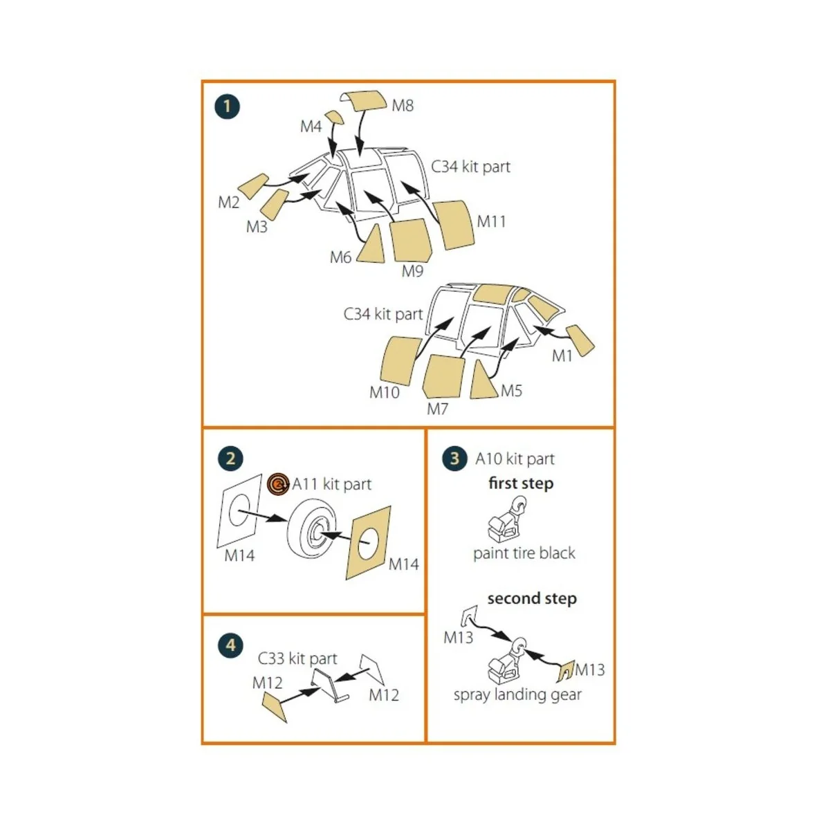 J2M3 Raiden painting mask for Hasegawa kits, 1/72 - Clear Prop Acce... J2M3 Raiden painting mask for Hasegawa kits, 1/72 - Clear Prop Acce...