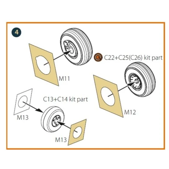 Culver PQ-14 (all versions) painting mask for CP kits, 1/72 - Clear... Culver PQ-14 (all versions) painting mask for CP kits, 1/72 - Clear...