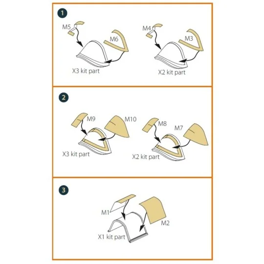 Culver PQ-14 (all versions) painting mask for CP kits, 1/72 - Clear... Culver PQ-14 (all versions) painting mask for CP kits, 1/72 - Clear...