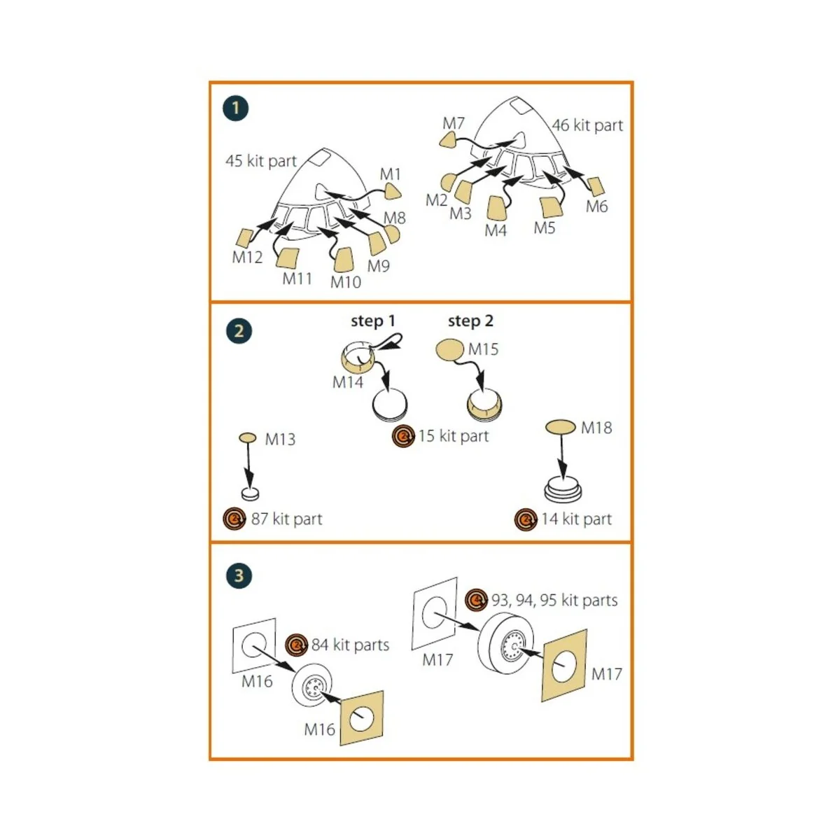 ATLANTIC 1 painting mask for REVELL kit, 1/72 - Clear Prop Accessor...