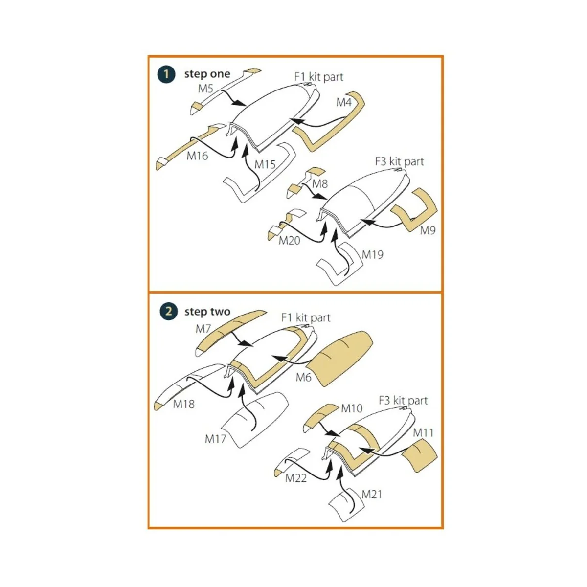 Meteor F.8/FR.9 double-sided painting mask for Airfix kit, 1/72 - C... Meteor F.8/FR.9 double-sided painting mask for Airfix kit, 1/72 - C...