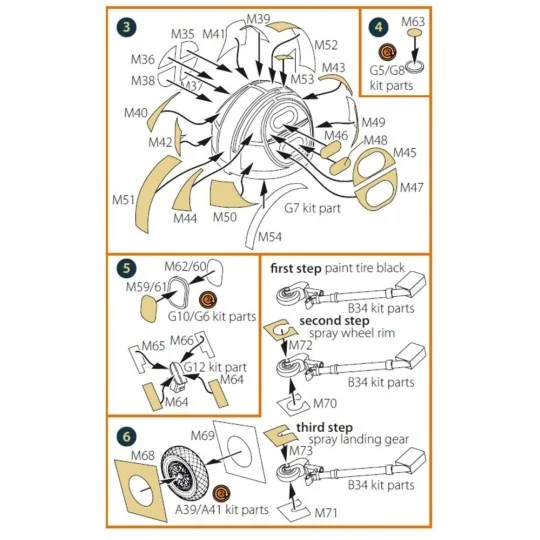 TBM-3/TBF-1C Avenger painting mask for Hobby Boss kit, 1/72 - Clear... TBM-3/TBF-1C Avenger painting mask for Hobby Boss kit, 1/72 - Clear...