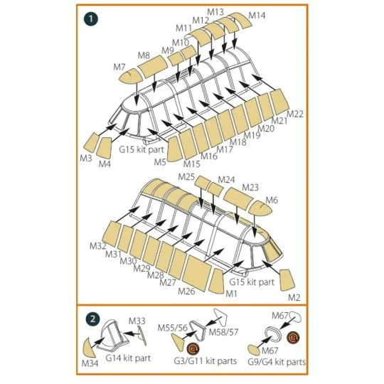 TBM-3/TBF-1C Avenger painting mask for Hobby Boss kit, 1/72 - Clear... TBM-3/TBF-1C Avenger painting mask for Hobby Boss kit, 1/72 - Clear...
